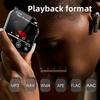 MP3-плеер Часы BT 5.4 Сенсорный Экран Музыкальный Плеер Встроенный Динамик Диктофон для Спорта Бега и Тренажерного Зала