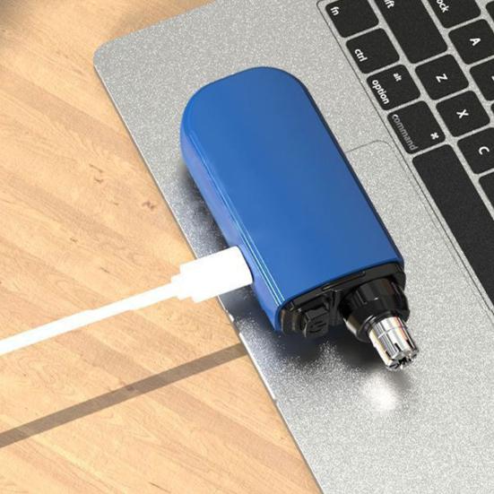 Nose Ear Hair Trimmer 7,000 RPM Precision Tool USB Charging Hair Clipper Portable Painless Eyebrow & Facial Hair Trimmer for Men Women IPX7