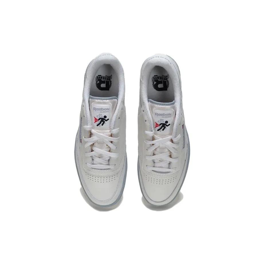 Reebok Low top Skateboard Shoes Unisex Blue White (Unisex) Skate Shoes 100074484