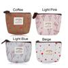 New Korean Style Card Holder Change pouch Floral Print Flower Canvas Coin Purses Zipper