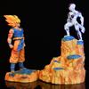 Anime Figurine Son Goku VS Frieza Action Figure Pvc Statue Model Doll Collectible Desk Decoration Kid Toys Gifts