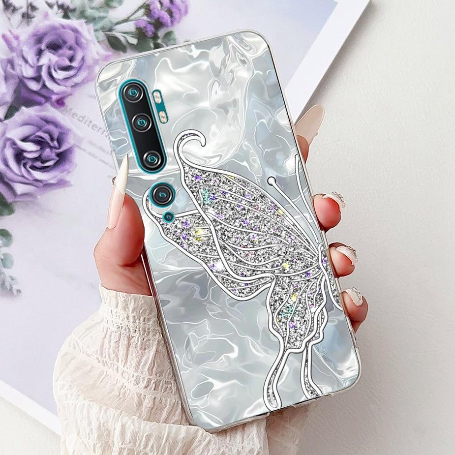 Чехол для Xiaomi Mi CC9 Pro Mi Note 10 Pro Новый Роскошный Расписной Чехол Мягкий Тонкий Чехол для Телефона Для Xiaomi Mi Note 10 Pro MiCC9Pro Корпус