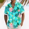 Hawaiian Shirt For Men, Men's Vintage Button Down Bowling Shirts Short Sleeve Summer Beach Shirt