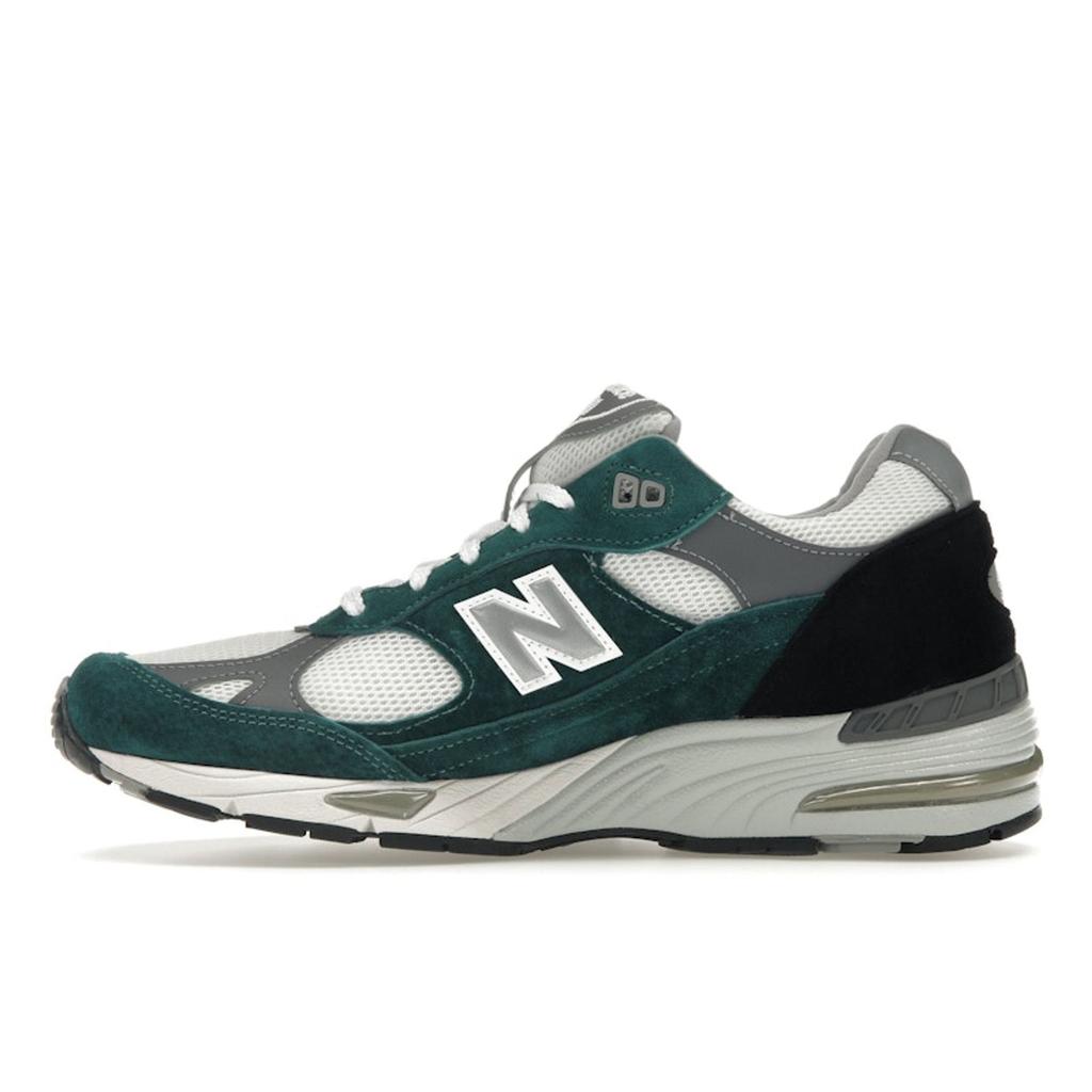New Balance 991 Made In England Pacific Men Sneakers Green Alloy M991TLK