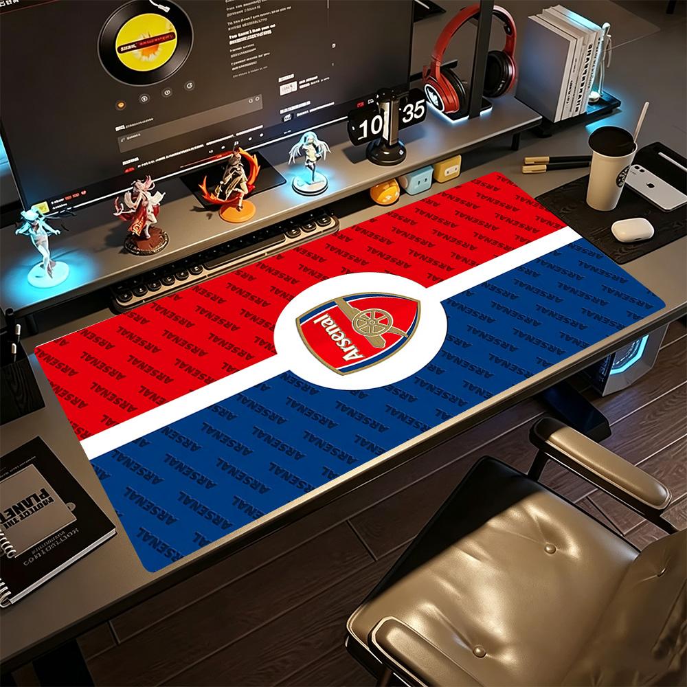 Arsenal Gaming Mouse Pad Office Mouse Mats Study Desk Mat Non-Slip Rubber Bottom Suitable for Office Gaming PC Laptop