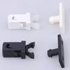 10Pcs Black White Pr-001 Small Door Lock Switch Lock For Ms Air Conditioner Set