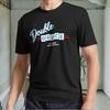 Новая мужская черная футболка Double Deuce с активным логотипом, смешной размер от S до 5XL