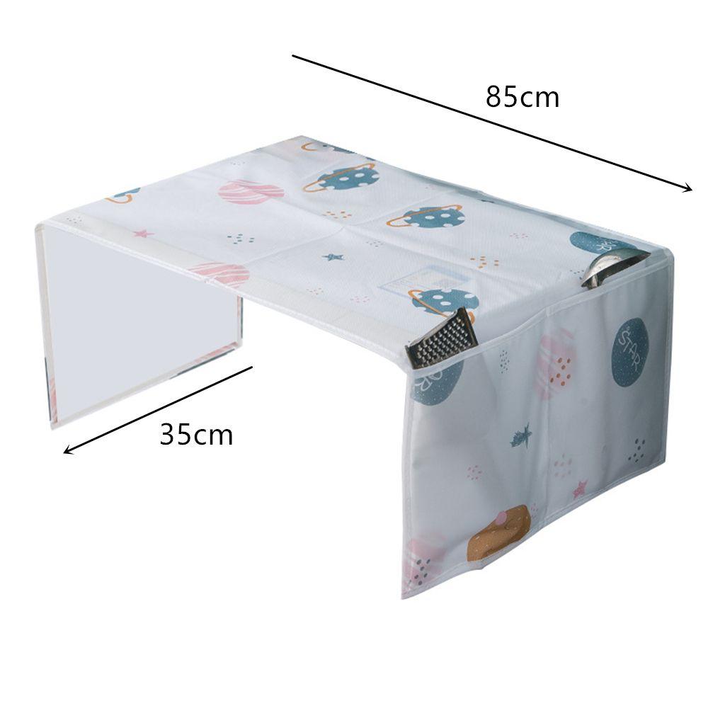 Waterproof Grease Proofing With Double Pockets Storage Bag Dust Cover Microwave Oven Covers