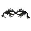 Halloween Spider Eye Masks Cosplay Felt Half Face Fancy Dress Ball Party Props Supplies