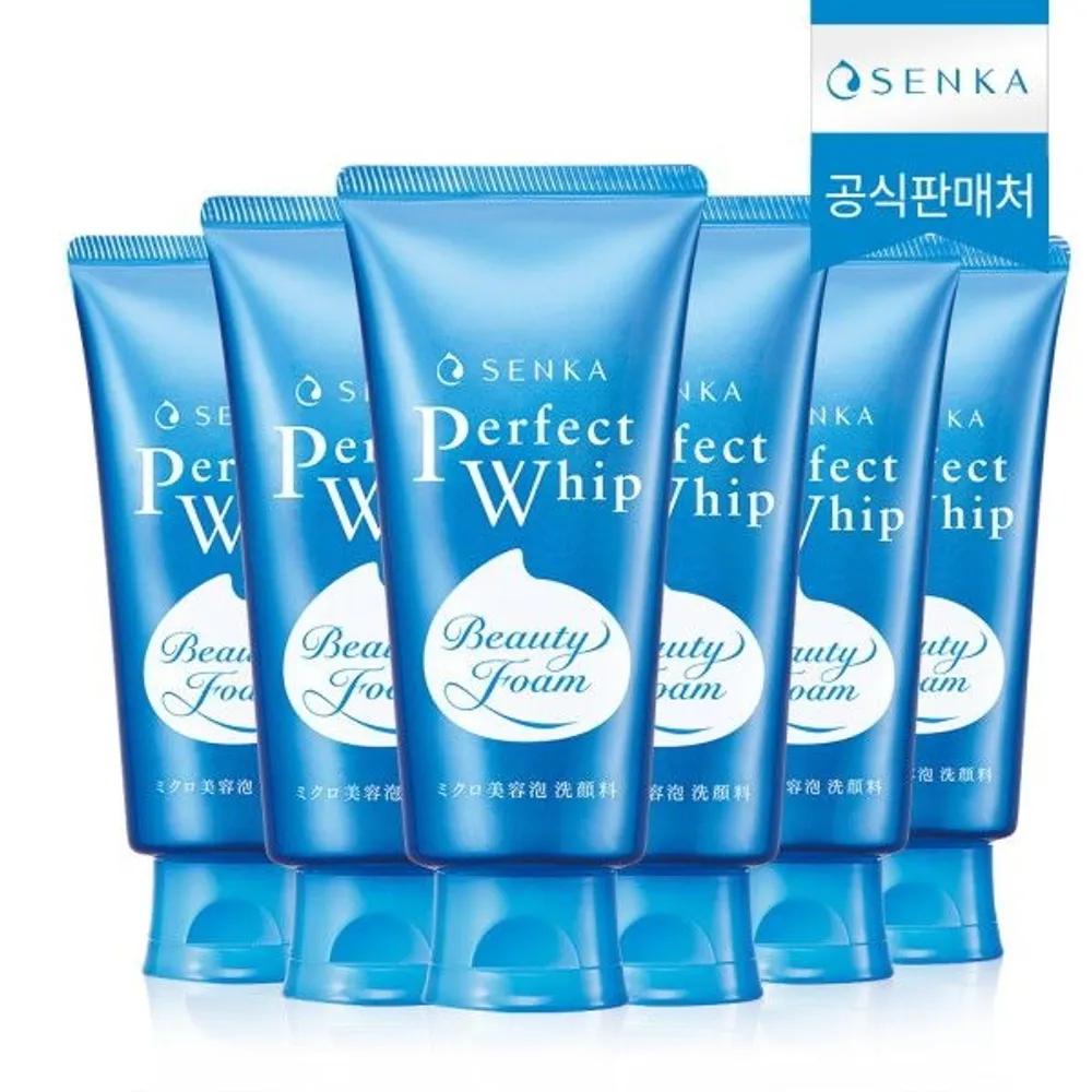 [Senka] Perfect Whip 120g 6 pcs + Acne Whip 15g