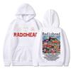 Radiohead Vintage Print Hoodie Hip Hop Rock Band Hail To The Thief Music Album Men's Sweatshirts Streetwear Tracksuit Oversize