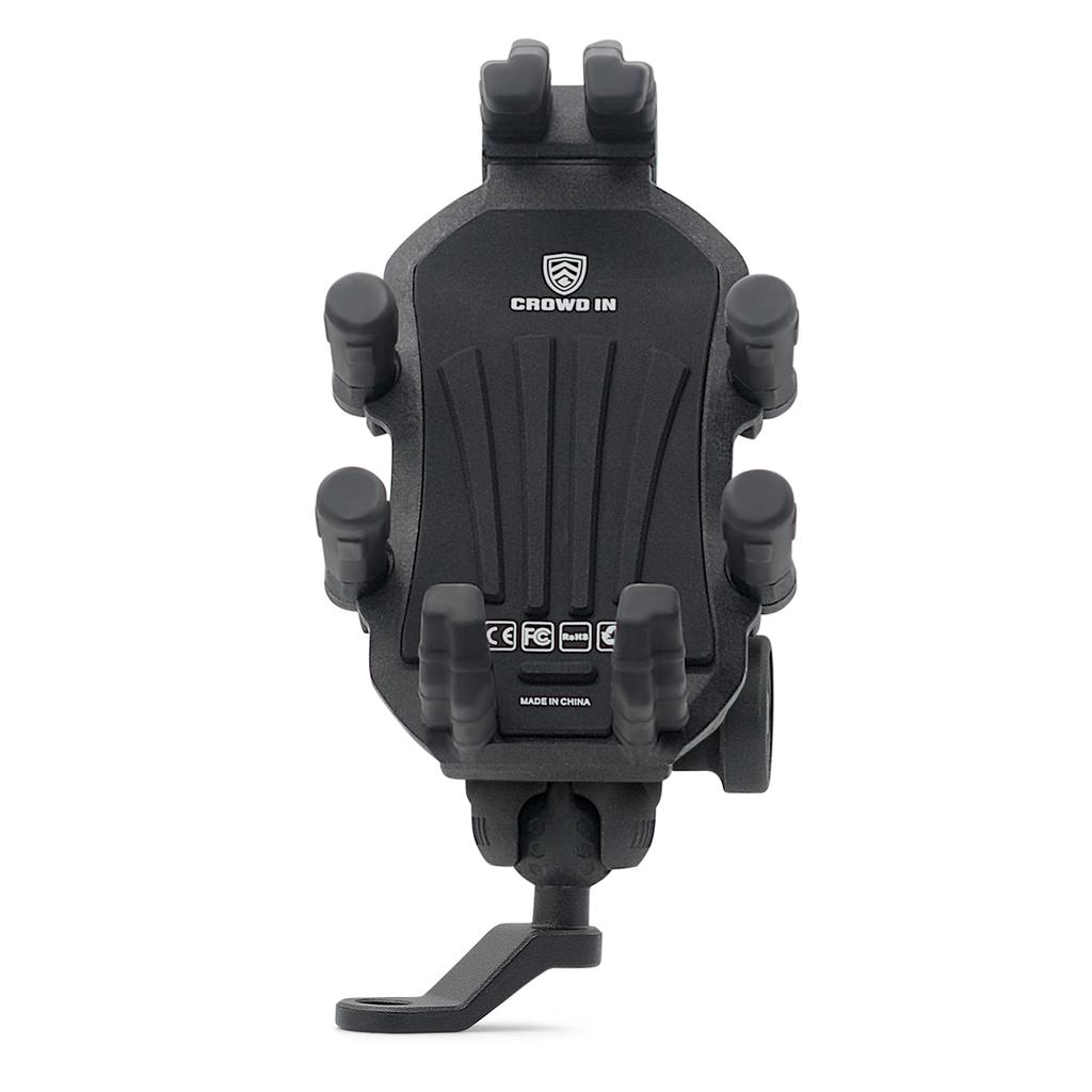 Подставка для мобильного телефона на мотоцикле в горах, автомобильный алюминиевый сплав, улучшенный амортизатор, электрическая подставка, антивибрационный стиль сиденья для зеркала