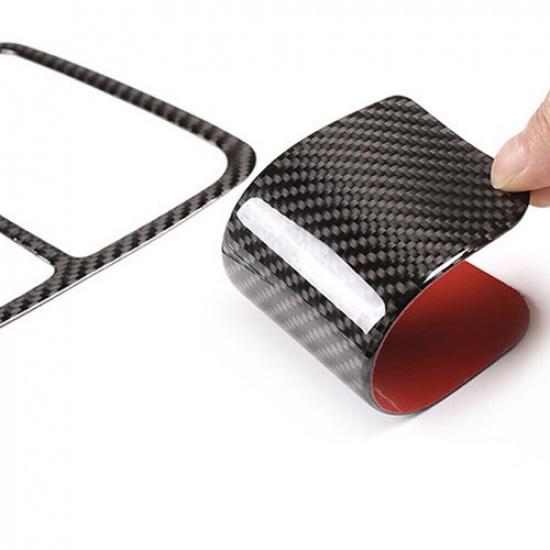 Carbon Fiber Front Reading Light Panel Trim Cover For Honda CR-V CRV 2007-2011