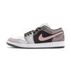 Air Jordan 1 Устойчивые к истиранию Устойчивые к истиранию Низкие винтажные баскетбольные кроссовки Унисекс Черный Коричневый Розовый 553558-152(Команда578-)