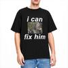 Astarion I Can Fix Him WoT Shirts Parody Novelty Tees Short Sleeve Round Neck T-Shirt 100% Cotton Original Clothes