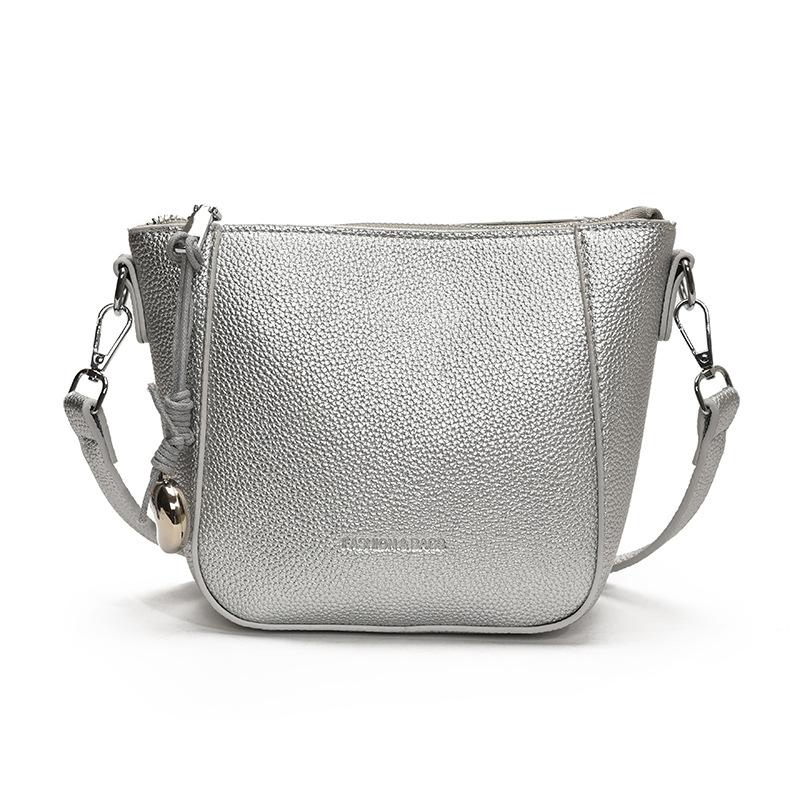 Premium mini commuter bucket bag women's 2025 spring and summer new small bag versatile fashion shoulder messenger bag