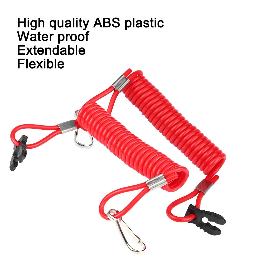 Аварийный выключатель зажигания подвесного двигателя, страховочный трос для Honda