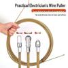 Electrician Spring Wire Puller: Manual Wall Threading Unclogger Tool