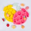 Porous Fruit Chocolate Silicone Mold Watermelon Cake Baking Decor Mould DIY Strawberry Orange Biscuit Candy Ice Cube Making Tool