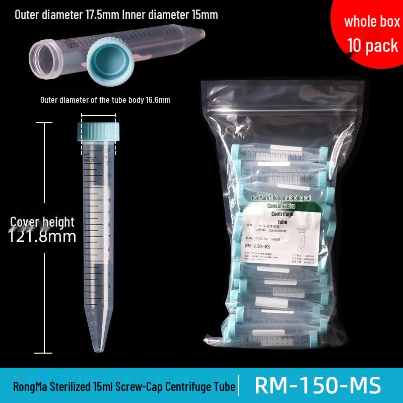 Laboratory Plastic Tubes: PCR, Centrifuge & Seed Bottles in 0.2/1.5/5/10/15/30/50ml