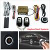Система автомобильной сигнализации 12 В, бесключевой доступ, кнопочное зажигание, дистанционный запуск двигателя