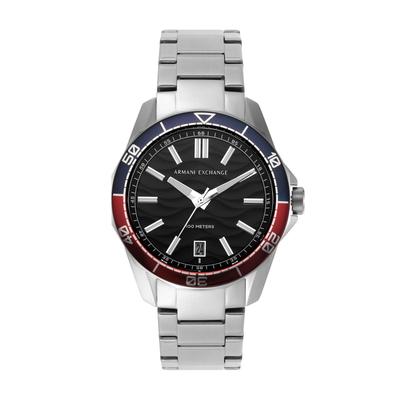 Мужские серебряные часы AX Armani Exchange Spencer AX1955, Официальный импорт