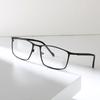 Men'S Business Glasses Frame Plain Face Versatile Metal Box Advanced Sense Myopia Flat Light Glasses Frame