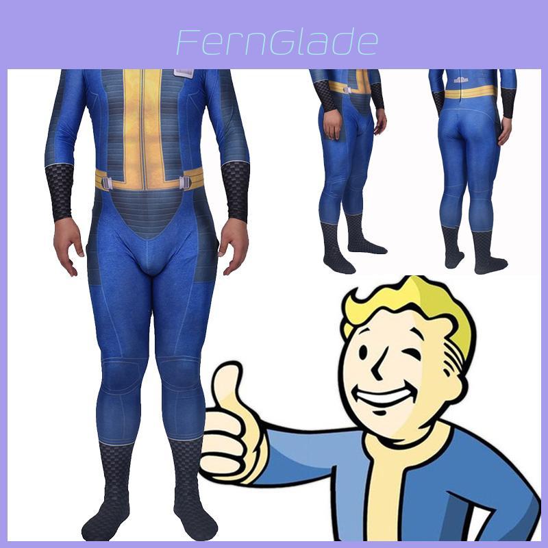 Дышащий и Высокоэластичный Костюм Выжившего из Fallout 4 Fo Nate Vault 111