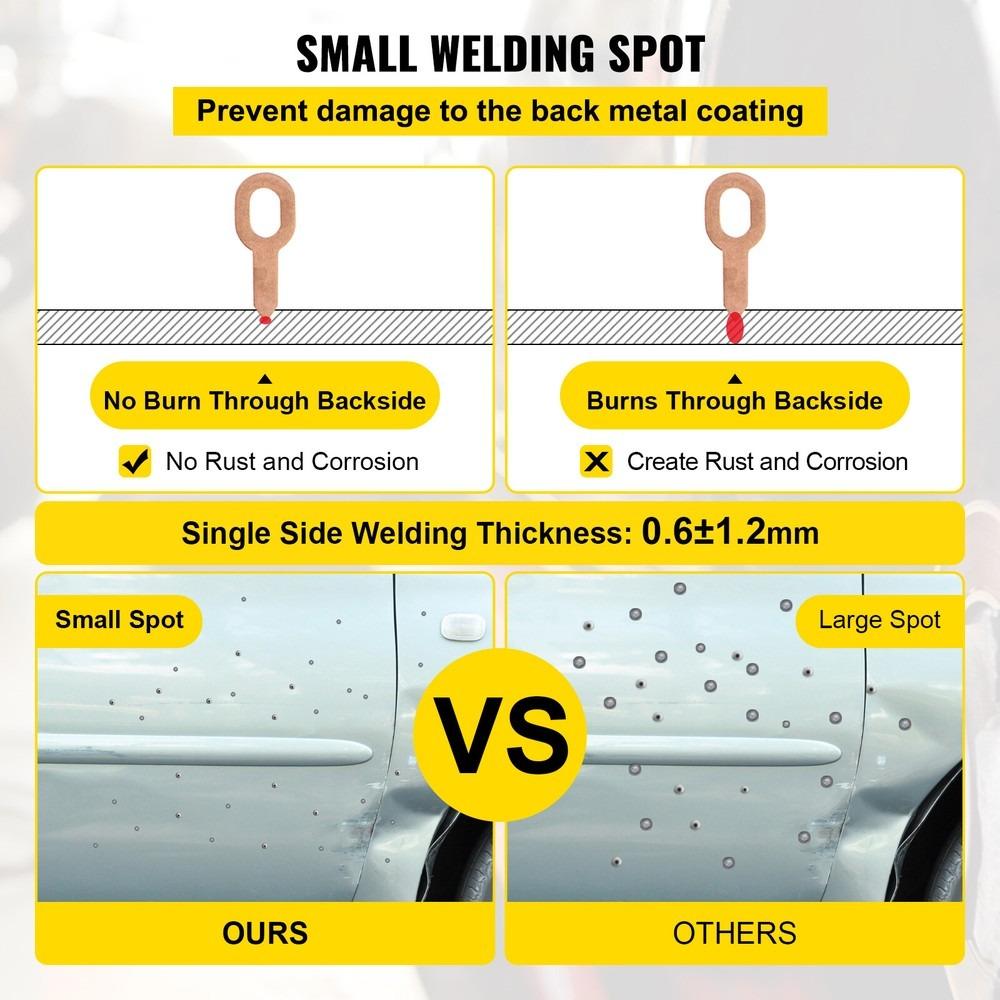 SIHAO Spot Welder Spotter 3500A Spot Welding Repair Machine GYSpot 2700 Dent Repair Machine Vehicle Panel Spot Puller