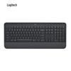 k650 dual-mode wireless, black with palm rest
