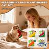 Игрушка для кошек Мешочек с кошачьей мятой Имитация растения Игрушка для кошек Принадлежности Холст Наполнитель - Устойчивая Интерактивная для кошек