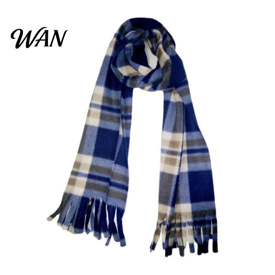 Thickened Winter Neck Warmer Double Sided Velvet Scarf for Kids, Soft Plaid Easy to Tuck Boys and Girls, Lightweight Comfortable Wrap Outdoor