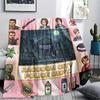 1PC Resident Evil Patterned Flannel Blanket Suitable For All Seasons For Home Decor Warmth And Comfort Gifts Holiday Present