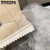 Длинные зимние ботинки большого размера на боковой молнии, женские зимние плюшевые утолщенные нескользящие теплые хлопковые туфли на высоком каблуке