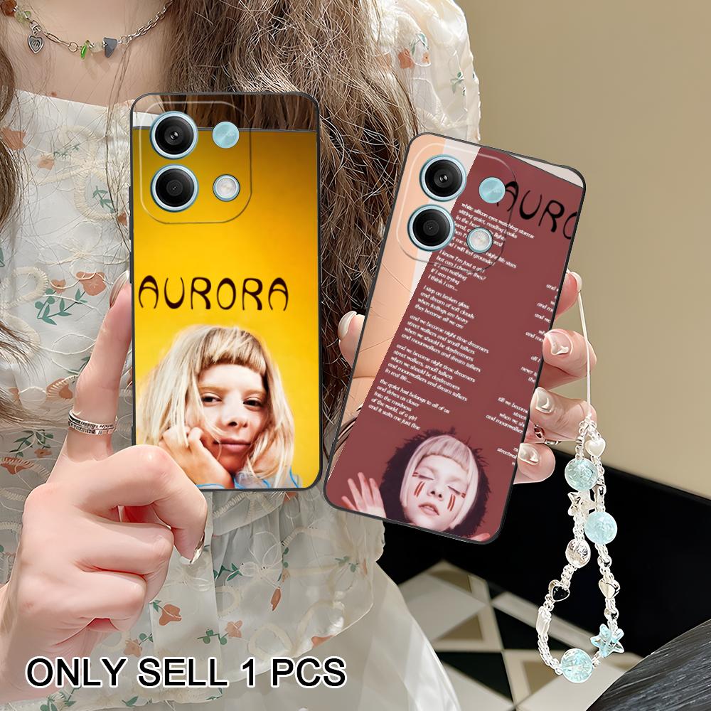 Aurora Aksnes Matte TPU Mobile Phone Case for POCO M7 M6 M5 M4 M3 X7 X6 X5 X4 X3 Pro GT 5G Colorful Printing Cover