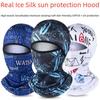 Unisex Ice Silk UV Protection Face Mask for Summer Outdoor Activities