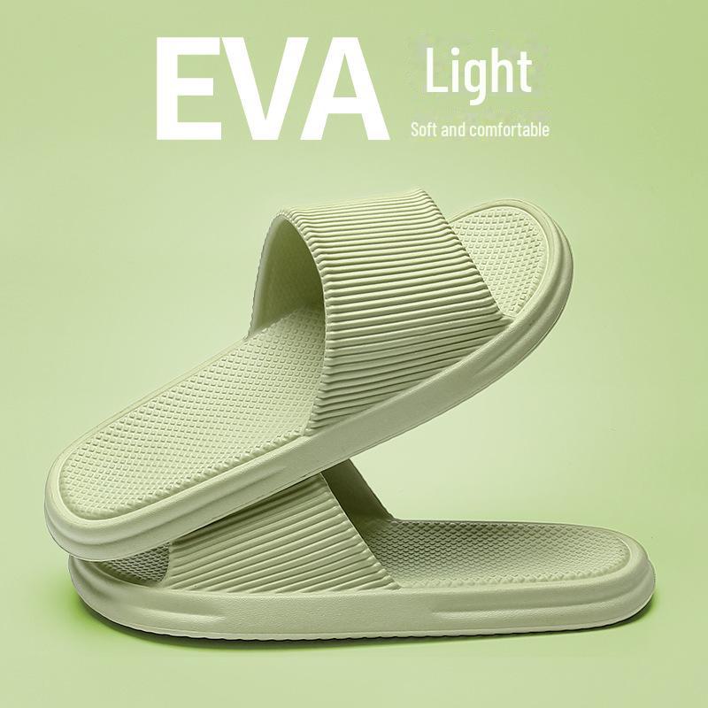 2024 Summer EVA Slippers for Men and Women - Comfortable, Non-Slip Design for Home, Bathroom, and Hotels.