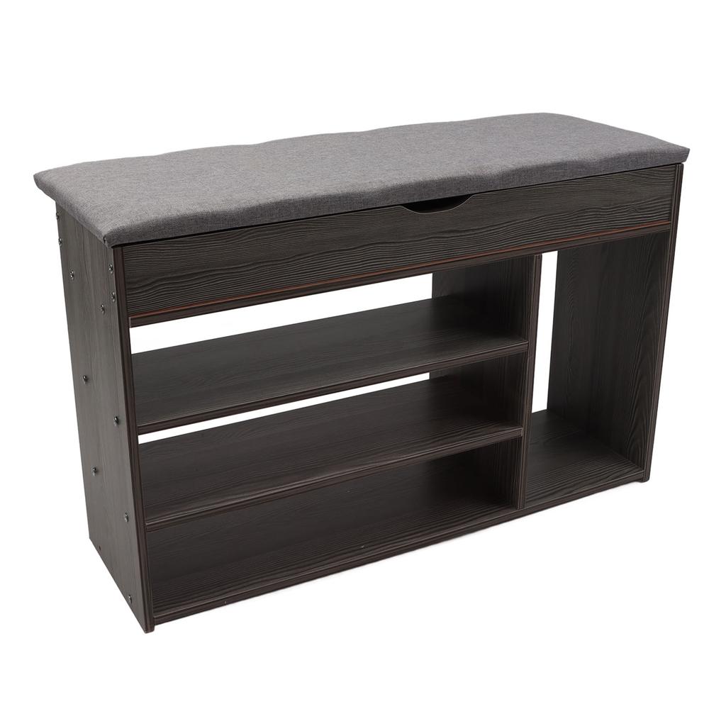 Банкетка для хранения обуви Скандинавский стиль Минимализм Современный Многослойный Большая вместимость Банкетка для хранения в прихожей Стойка для обуви