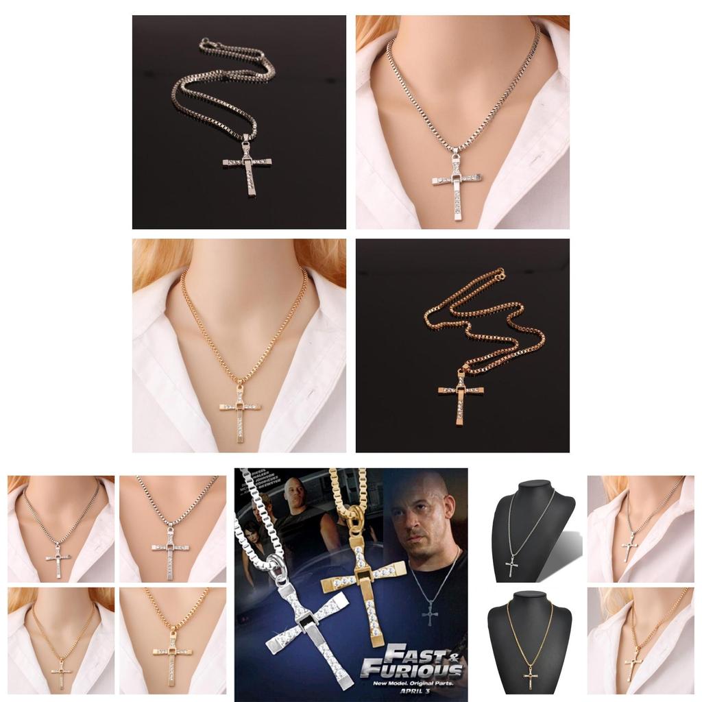 Fast And Furious 8 Cross Necklace Toledo Necklace