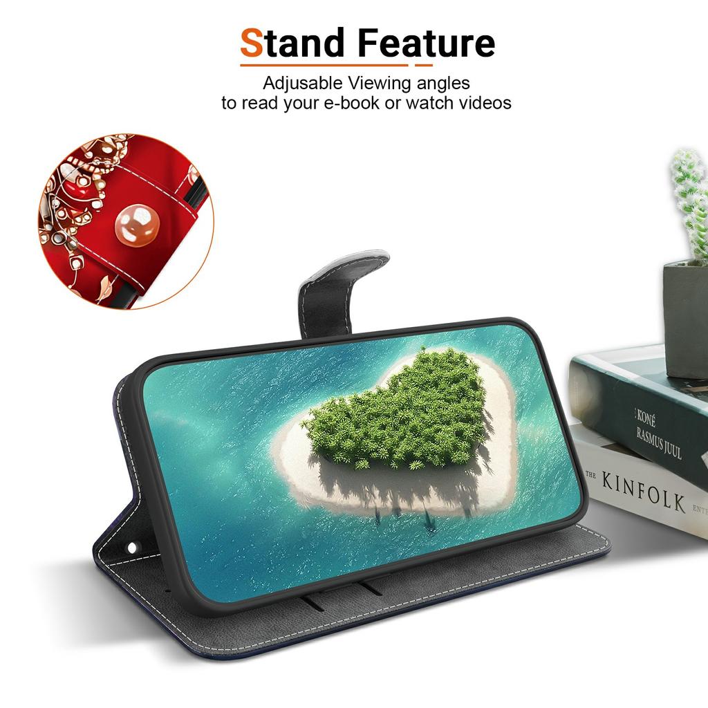 For Xiaomi Redmi A7 Pro 4G BINFEN COLOR BF37 Case RFID Blocking Wallet Stand Leather Phone Cover