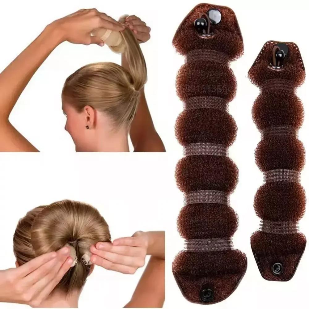 Durable Donut Bun Maker Hairstyle Meatball head hair maker Fashion Foam Sponge Bun Shaper Girls