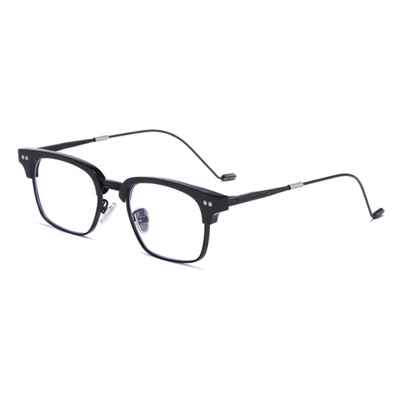 Очки Neo Retro 52010 Полуободковые Роговые Черные