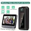 4.3 Inch WIFI Wireless Smart Video Doorbell,IPS Screen, 2.4G Visual Intercom, Two-Way Door Bell Intercom, Security Camera Image Sensor, Indoor Monitor