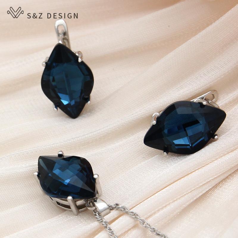 Модные роскошные серьги-капли с призматическими кристаллами для женщин, свадебные серьги цвета розового золота, ювелирные изделия в подарок