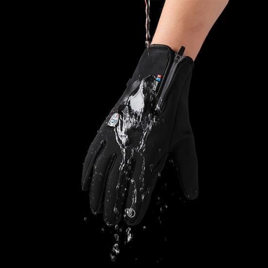 Водонепроницаемые перчатки с подогревом для мужчин и женщин, перезаряжаемые грелки для рук, электрические перчатки с подогревом с сенсорным экраном для катания на лыжах, пеших прогулок, езды на велосипеде, вождения