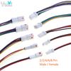 YuXi JST JWPF Automobile Car Waterproof Connector 2/3/4/6/8Pin Male Female Harness Plug Socket With 20cm Wire