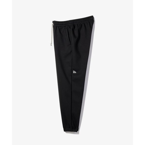 New Era SS23 Однотонные спортивные штаны с принтом букв, на шнурке, с манжетами, унисекс, черные 13546523