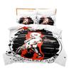 Vintage Pop Goth Reaper Skull Punk Rock Bedding Digital Printing Polyester Cotton Three-Piece Set
