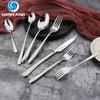 HANYANG 304 Stainless Steel Tableware Family Hotel Supplies Steak Knife, Fork and Spoon Set Western-style Tableware