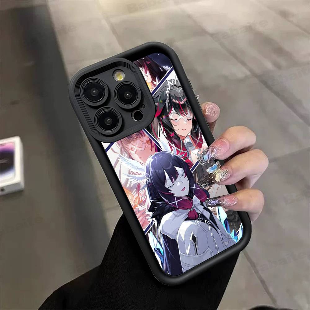 Genshin Impact Коломбина Для IPhone 17 15 13 12 11 14 Pro Max X XR XS 16 Plus Ударопрочный Конфетный Задний Чехол